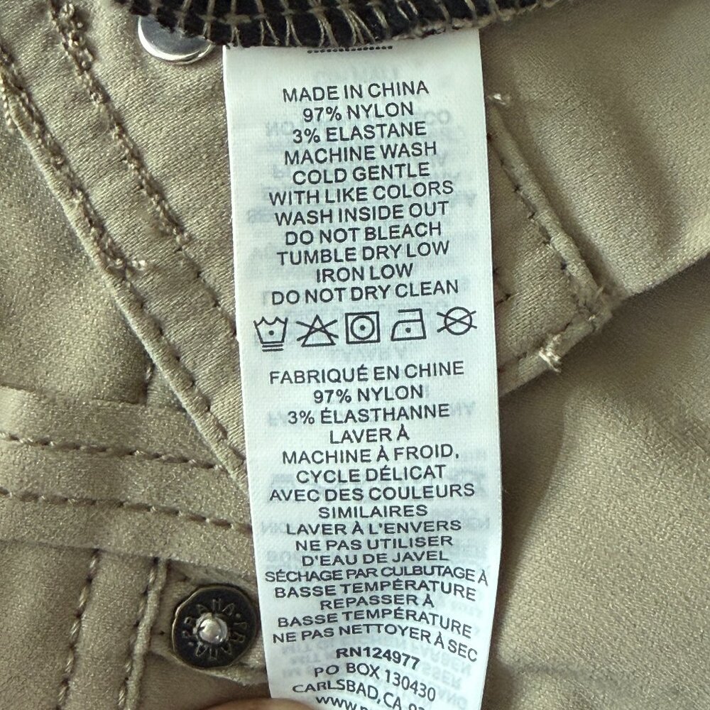 Prana Pants Mens 32Wx32L Brown Slim Fit Hiking Outdoor Adventure - Excel. Cond. - Picture 8 of 13